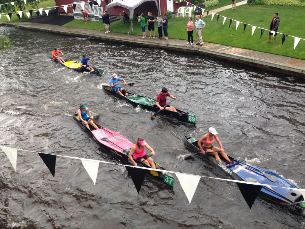 Canoe Race Week in Grayling Sledheads of Frederic