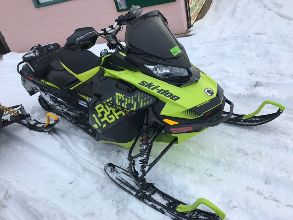 this is the new ski doo green color......