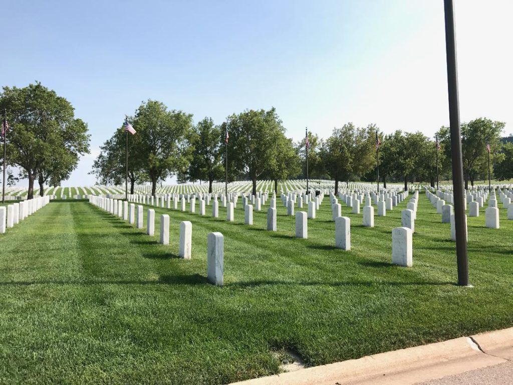 I always stop to pay my respects at Black Hills National cemetary