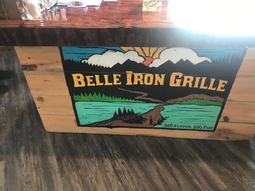 Belle Iron Griller, trail 7 south of Gaylord on old 27