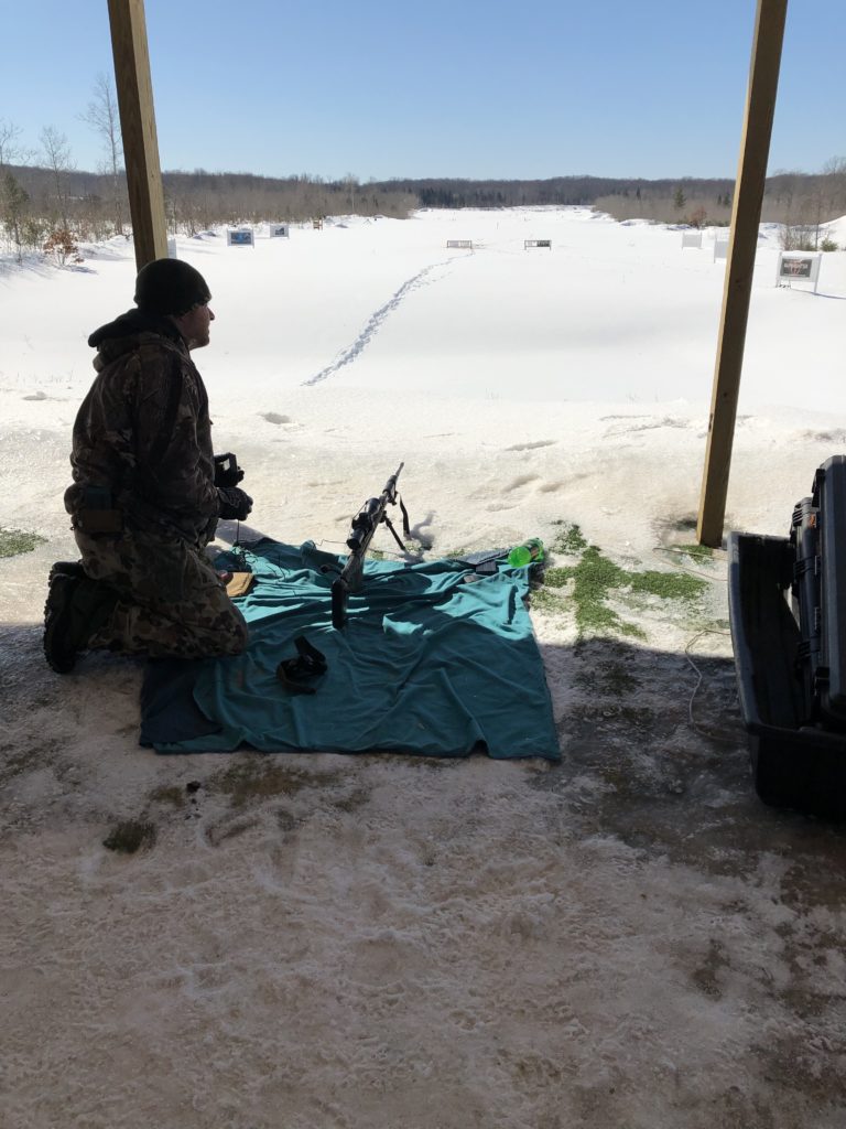 long range shooting along the trail